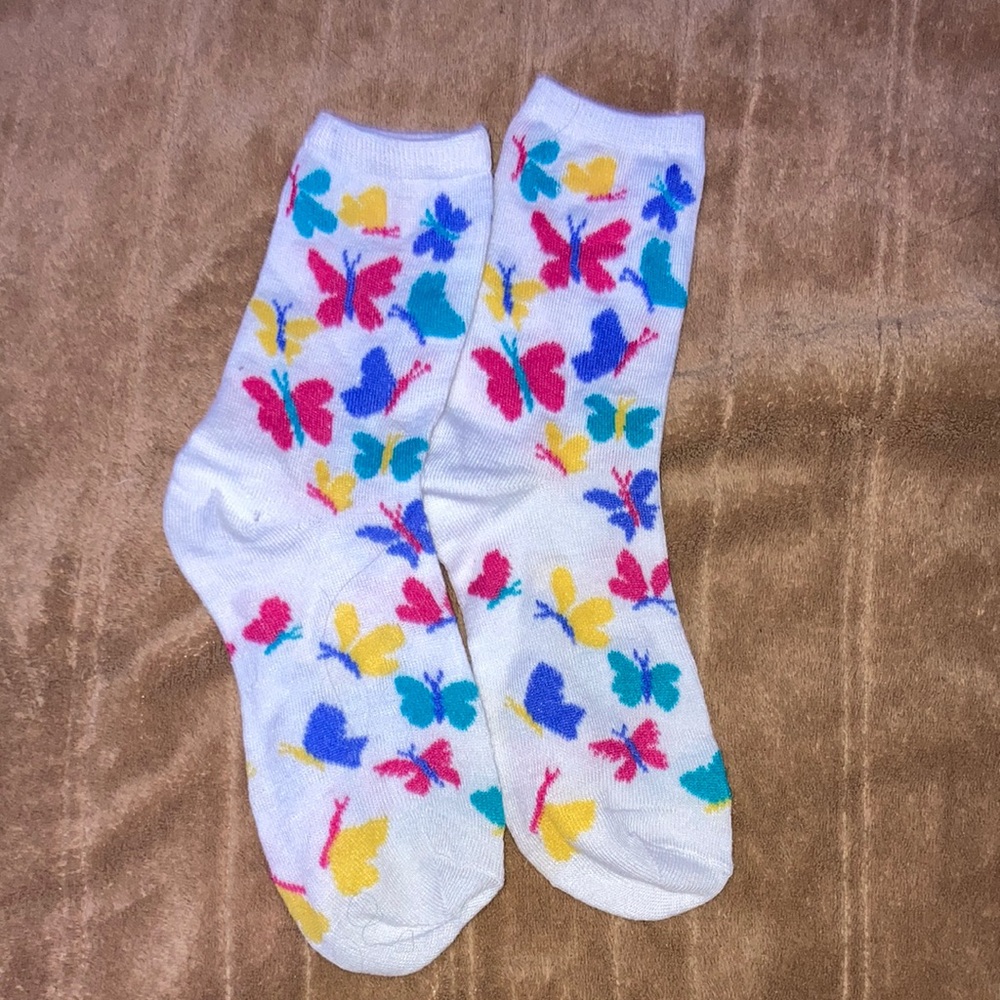 Butterfly socks